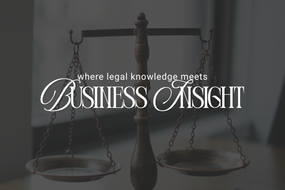 Where legal knowledge meets business insights